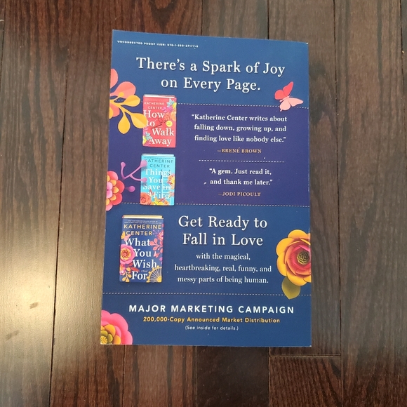 💗 4/$20! Novel by Katherine Center Book - Picture 2 of 2